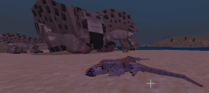 Скриншоты из игры | Мод Мезозойская биология