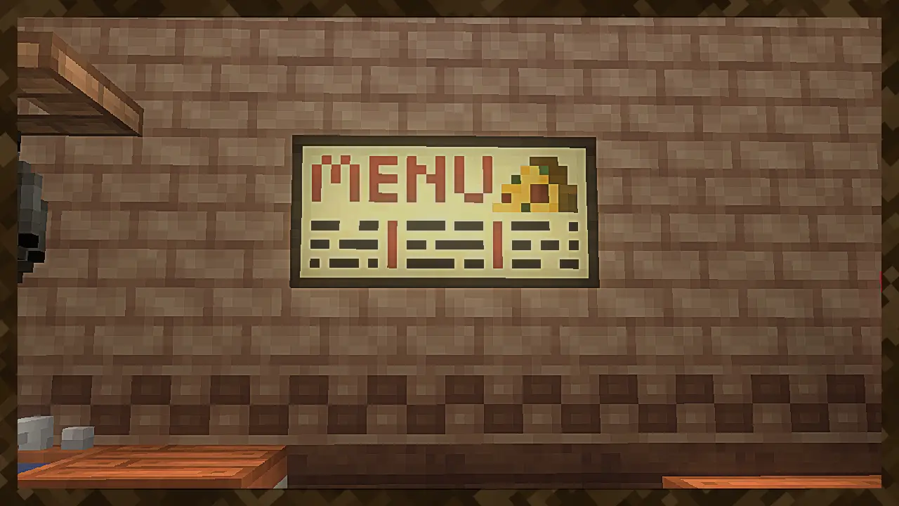 Pizza menus