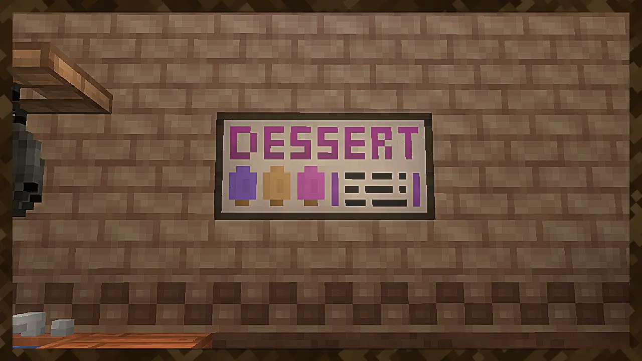 Dessert options!