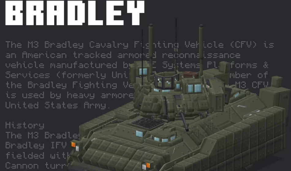Bradley Armored Vehicle