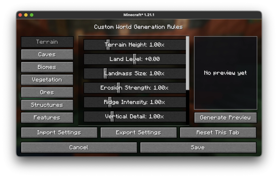 Second screenshot demonstrating the editing process